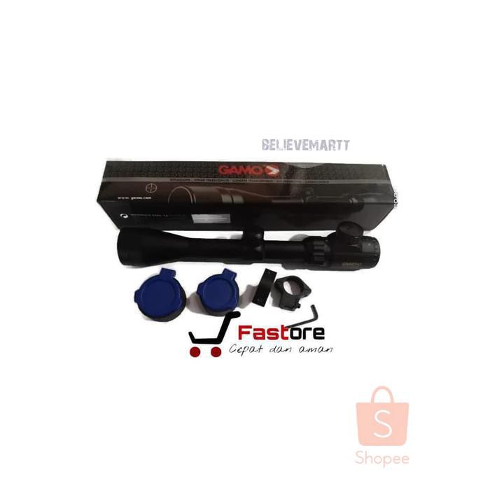 TEROPONG TPO2G261 TELESKOP BERBURU GAMO 39X40 RGB TUTUP FLIP TELE