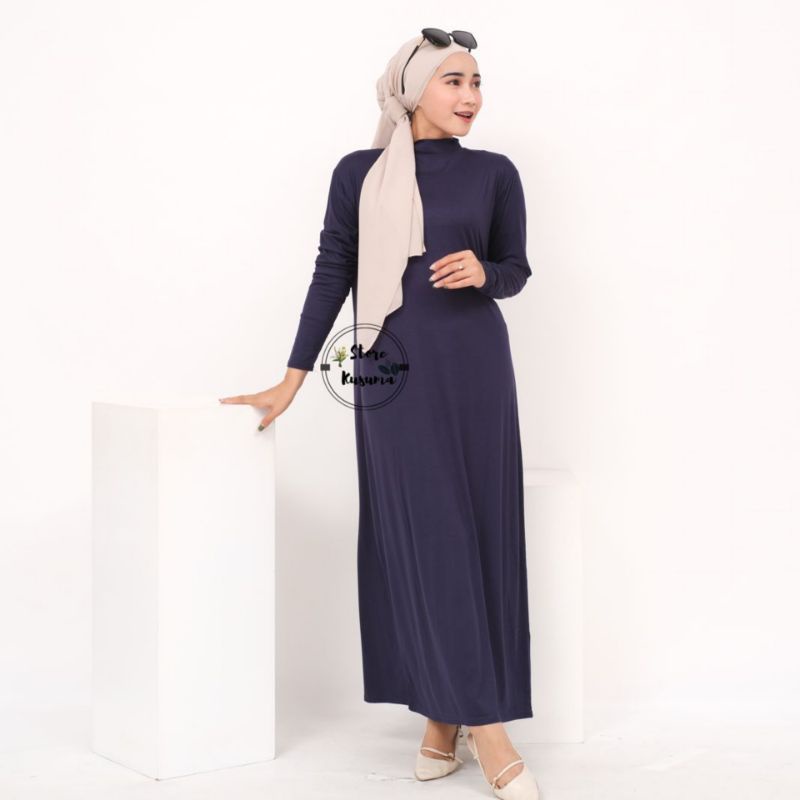 inner gamis krah turtle Neck Bahan Rayon Super/manset gamis  ukuran all size