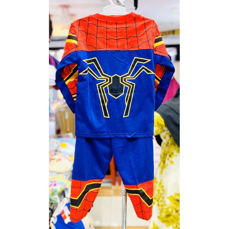 Baju Topeng | Baju Kostum+Topeng anak laki-laki merk AZADA SPIDERMAN