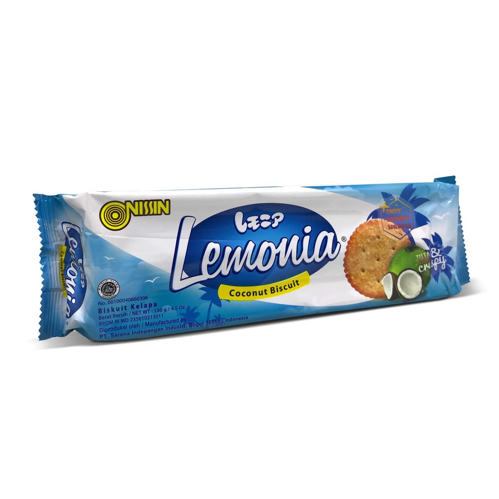 

PROMO NISSIN LEMONIA COCONUT BISCUIT 130GR TERMURAH