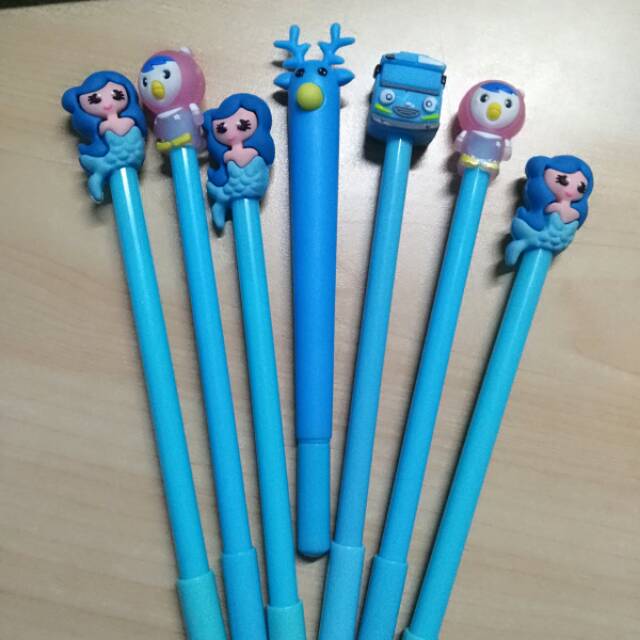 

Pulpen Gel karakter
