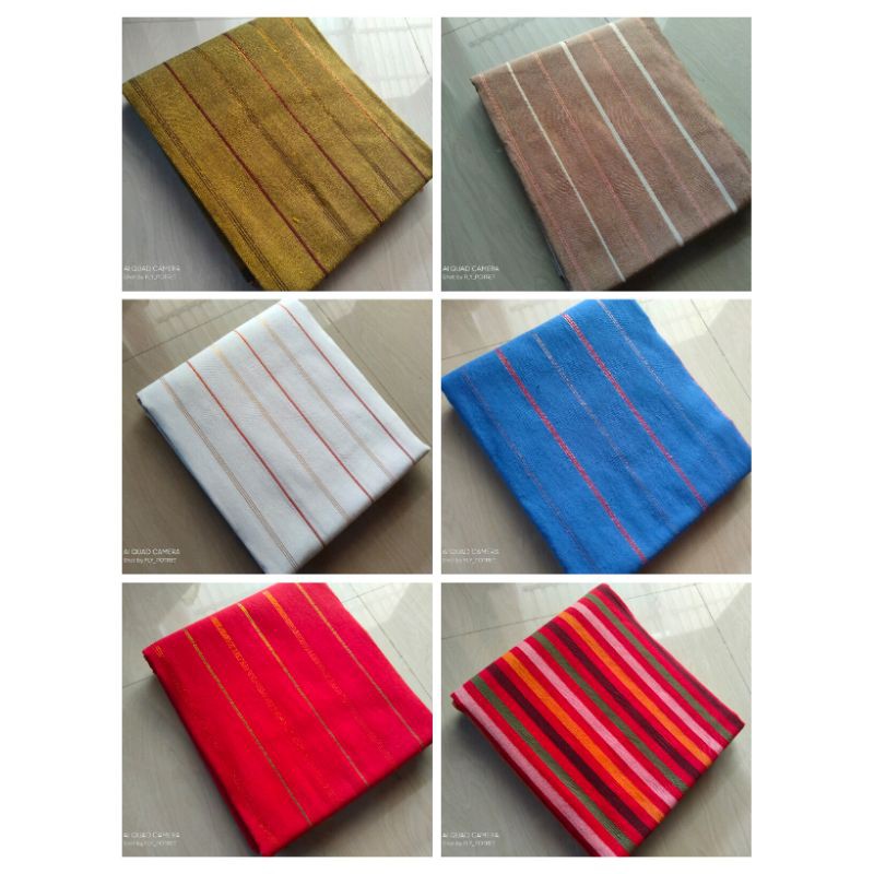 KAIN LURIK 3METER  KAIN TENUN LURIK GARIS TENUN LURIK LIR GARIS MURAH