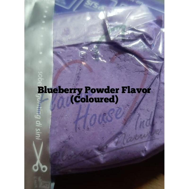 

Blueberry Powder Flavor (Coloured) (pure, bubuk biang)
