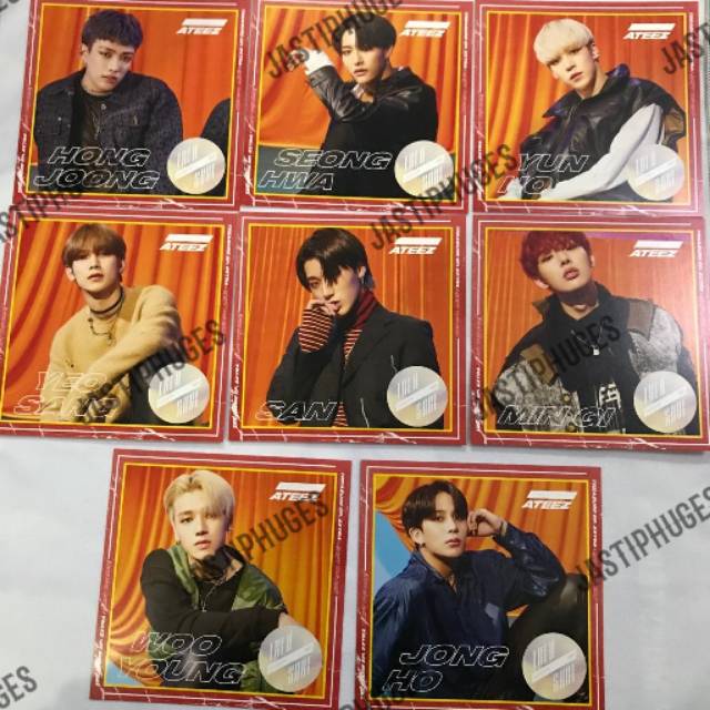 [SHARING] ATEEZ JACKET PHOTO JAPAN ALBUM