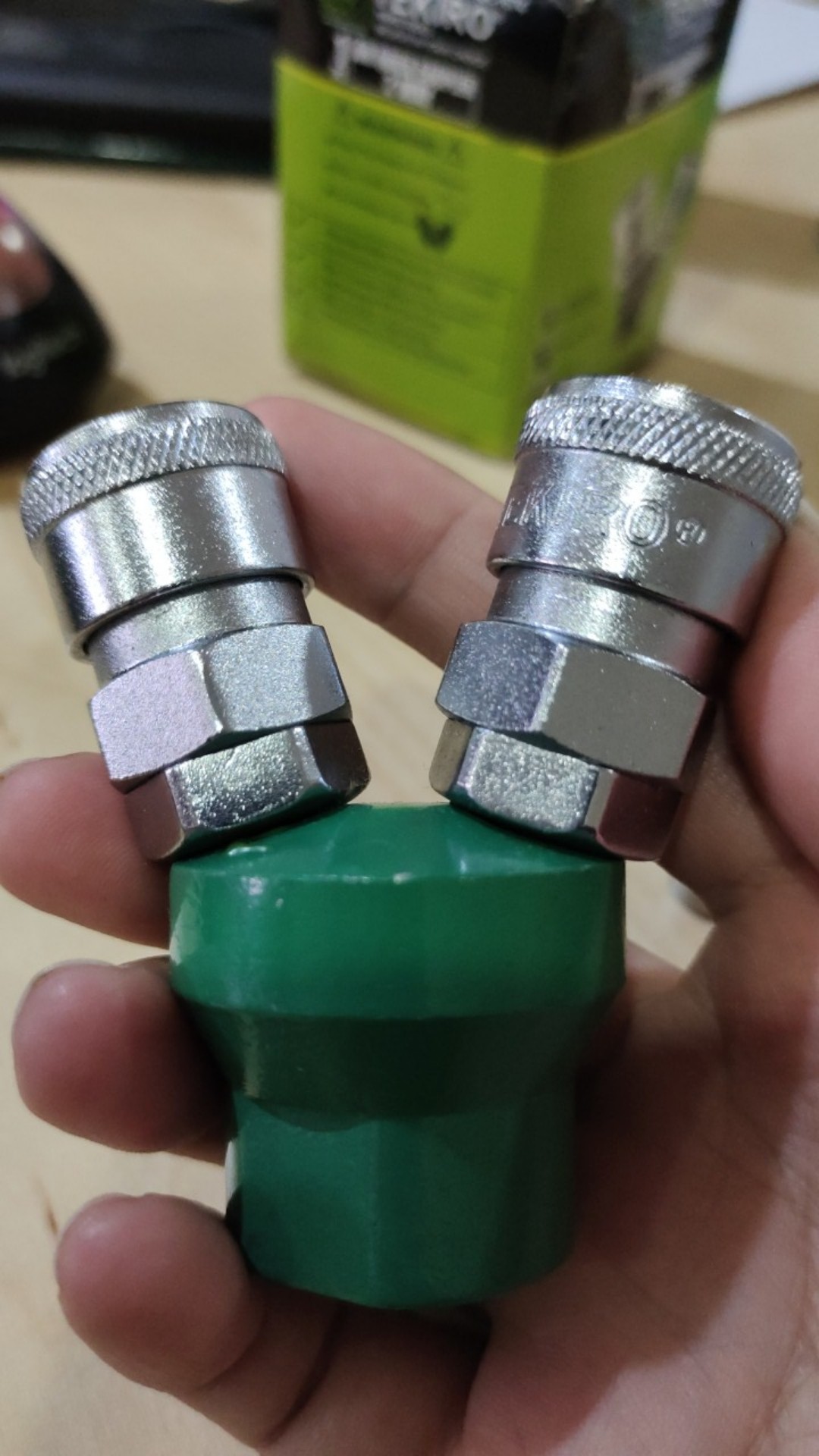 Tekiro Quick Coupler 2 Way Kopler Sambungan Angin Kompresor Cabang 2