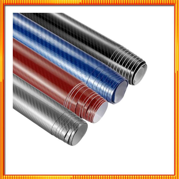 Stiker Vinyl Carbon Fiber 5D Multifungsi 152 x 10 CM