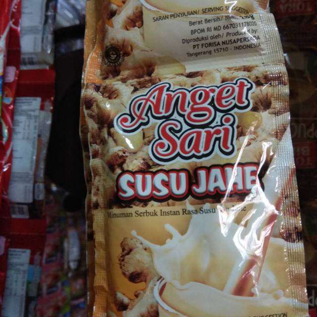 

Anget sari susu jahe