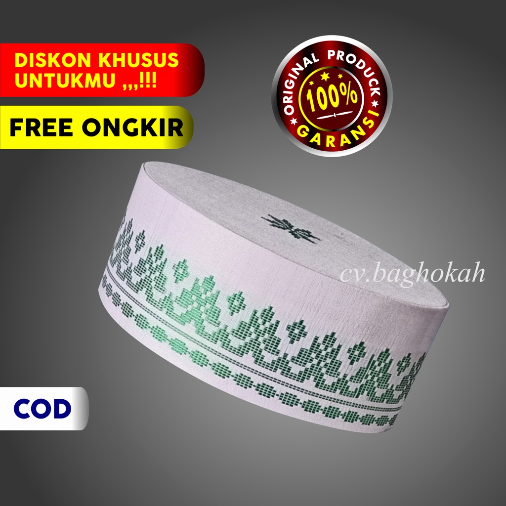 Peci kopyah dewasa Songkok bukan turki kopeah rotan pakistan bayi laki laki hitam putih polos dewasa