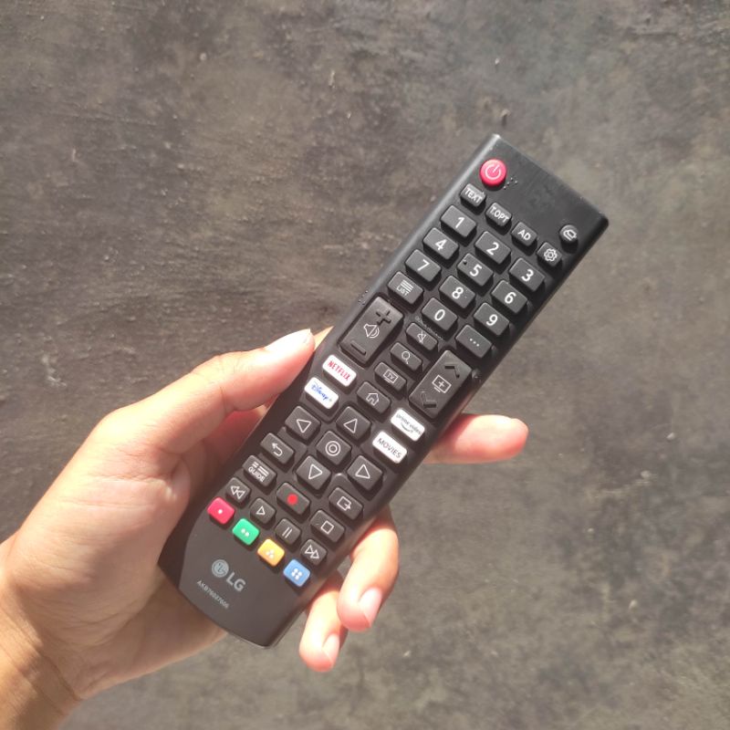 Remote TV LG Smart TV Original 100% Terbaru Dengan Netflix,Disnep +,Prime Video & Movies AKB76037606