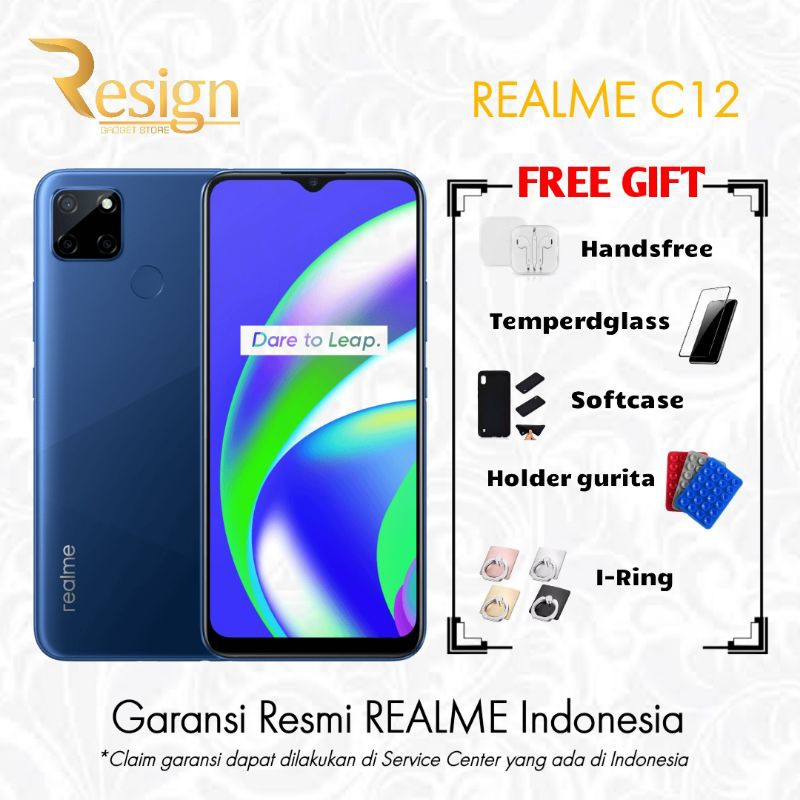 HP REALME C12 RAM 3GB/INTERNAL 32GB