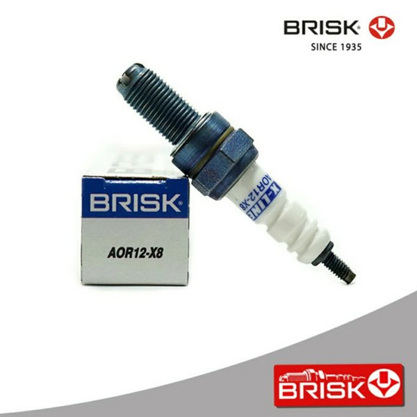 Busi BRISK X-Line Yamaha Vixion Old New Vixion NVL Nmax Aerox Jupiter MX King Suzuki GSX Satria FU