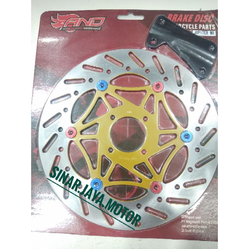 DISC VARIASI/CAKRAM VARIASI/PIRINGAN DEPAN MOTOR UNTUK JUPITER MX