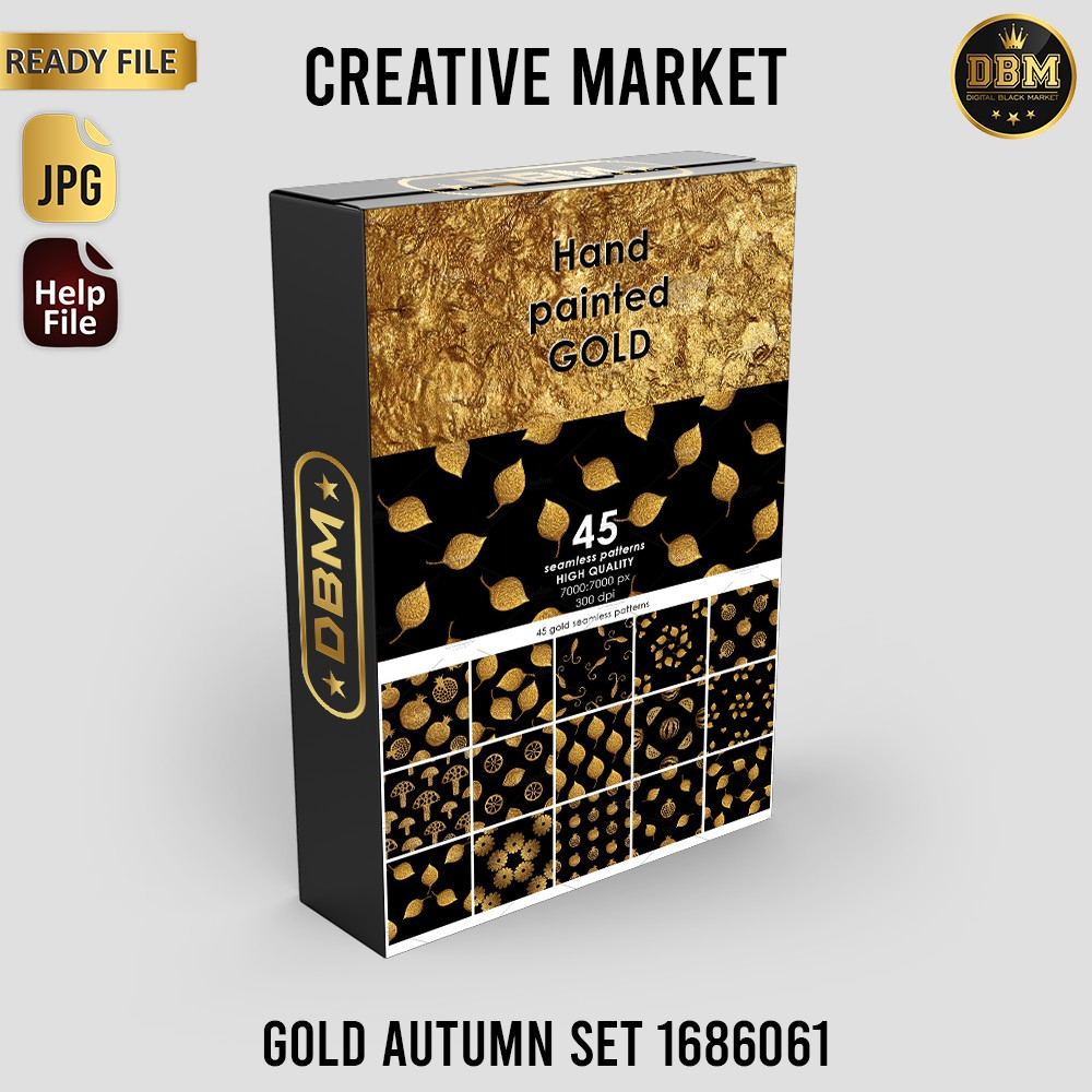 Gold Autumn Set - JPEG Ultra HD