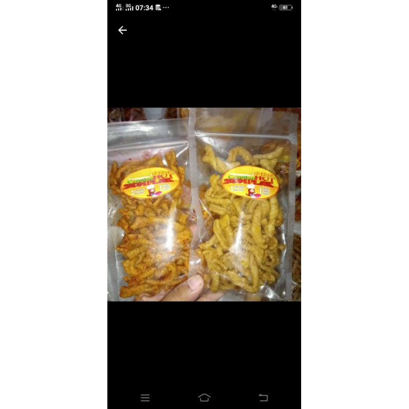 

keripik usus