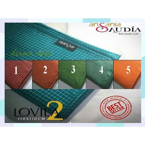 Jilbab Segiempat Saudia Motif by Ansania/Jilbab Segiempat Lovila