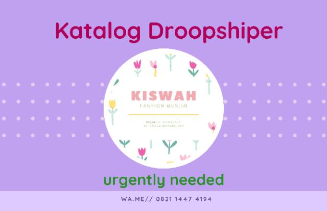 Katalog Droopshiper