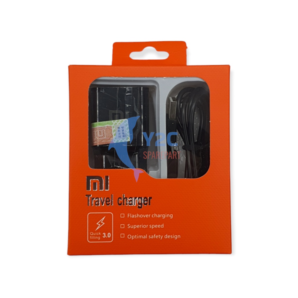 CHARGER XIAOMI 18W FAST CHARGING MDY-08 / REDMI 2  3 3S 4A 4X 5 5A 6 6A 7 7A 8 8A / NOTE 2 3 4 5 6 7 8 9 9A / MI 8 MI 9 LITE REDMI NOTE 10 PRO