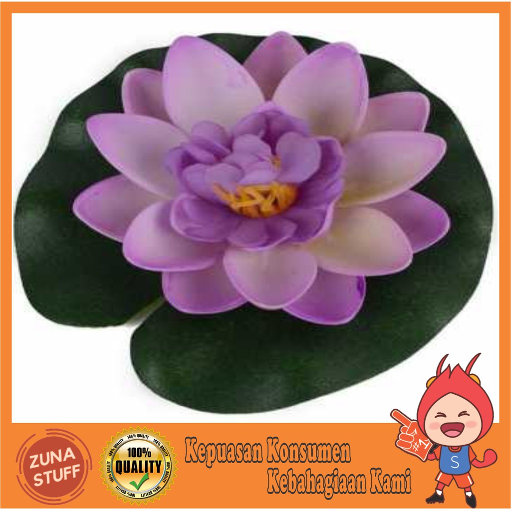 Bunga Lotus Artificial Imitasi Dekorasi Kolam Taman Shopee Indonesia