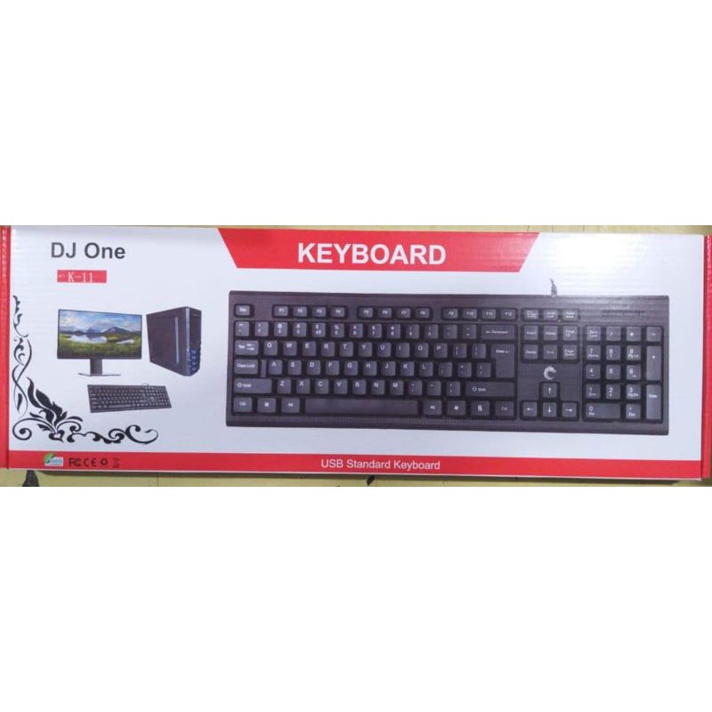 Keyboard usb murah DJ ONE K11