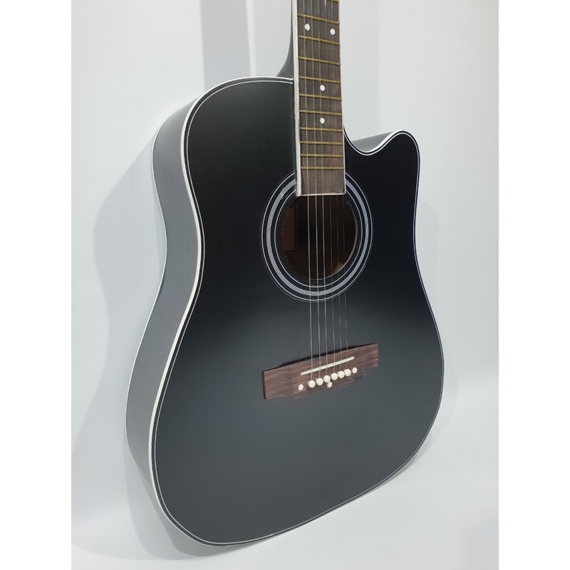 Gitar Akustik Merk Lakewood Hitam Natural Jumbo Sunkay Trusrod Senar String Murah Jakarta Pemula