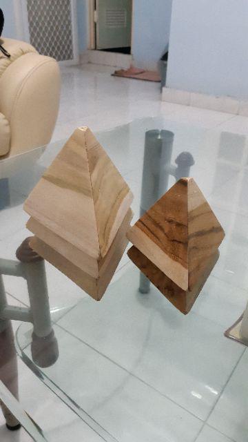 Ready 10cm Cetakan Bakcang Kuecang Kayu Jati 10cm Tanpa Alas