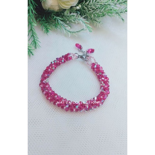 Gelang Swarovski Original Bracelet Swarovski Bicone