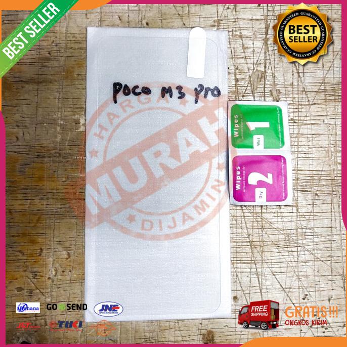Acc Hp Xiaomi Poco M3 Pro Tempered Gorilla Glass Bening Kaca