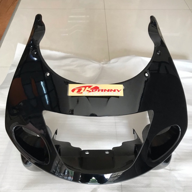 batok lampu ninja rr old hitam batok fairing ninja rr old hitam