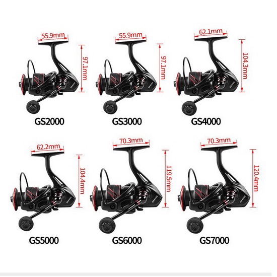 GS 3000-7000 Reel Pancing Import