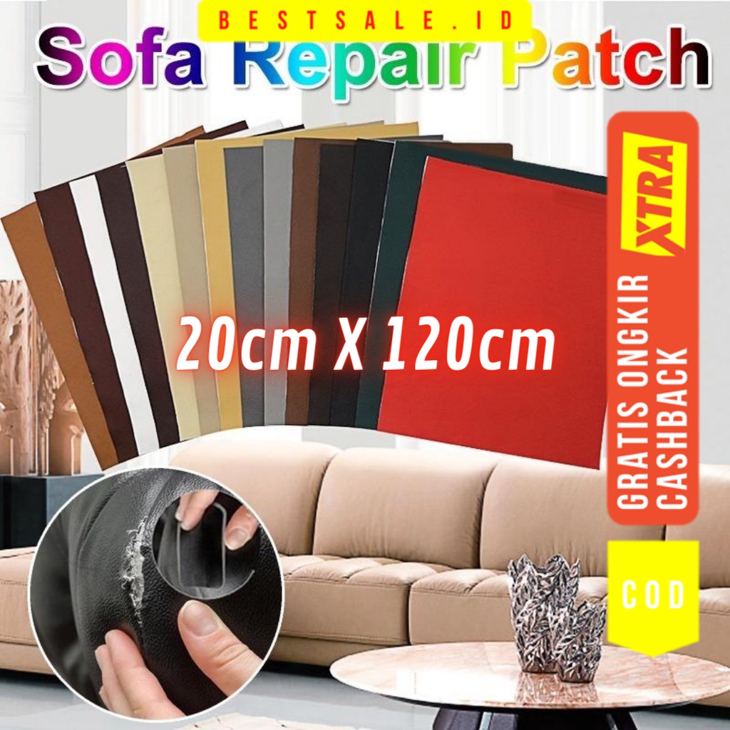 Stiker Kulit Sofa Furnitur 20cm x 120cm - Sticker Leather Repair Patch Sofa Furniture 20cm x 120cm