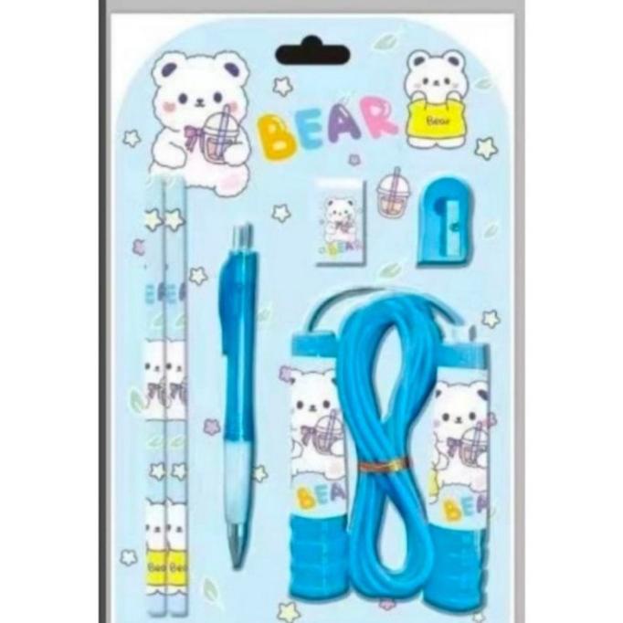 

IO018 Paket Alat Tulis 6in1 Karakter Set Alat Tulis Sekolah - 6031