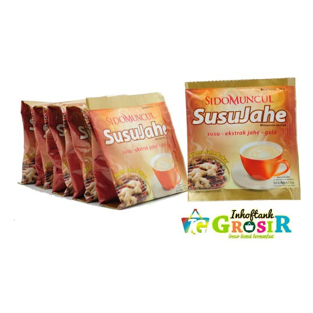 

SUSU JAHE SIDOMUNCUL (1rcg/10 sachet)