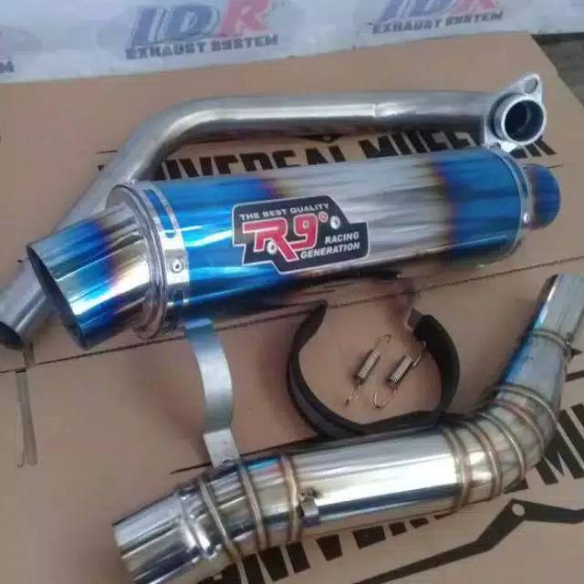 Knalpot r9 r 9 vixion satria fu  sonic cbr byson