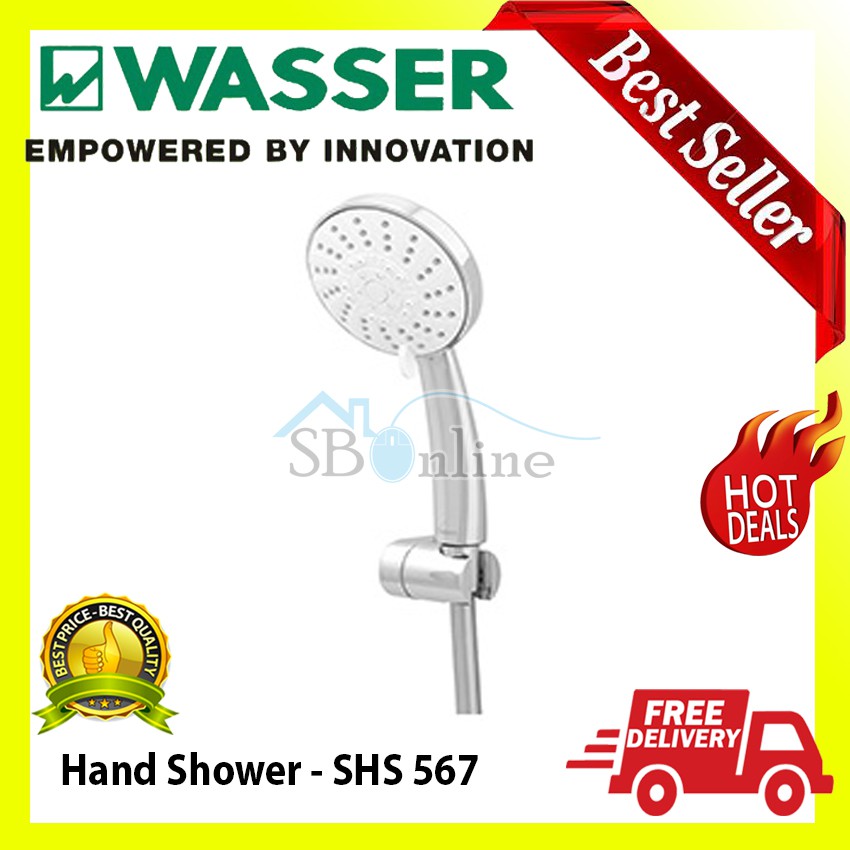 Hand Shower Set by Wasser - SHS 567