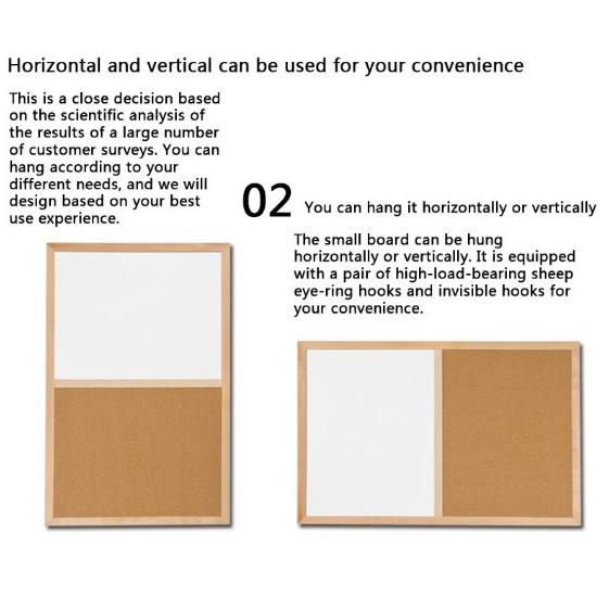 

れZ Message board Background Boardsend sticker cork message board Decorative Board With Frame Cork Board READY 2699 ✦