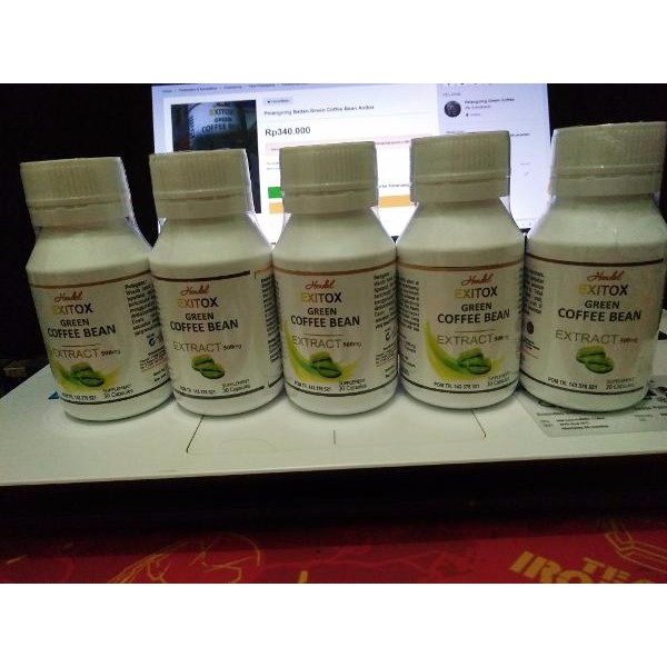 BEST Pelangsing Badan Green Coffee Bean Axitox