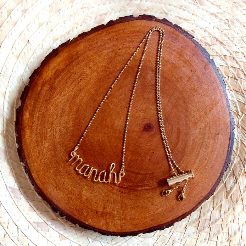 Rantai/ konektor masker nama bisa jadi kalung