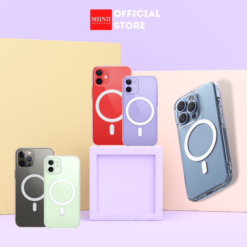 MIINII Casing YS1501 7/8/7PLUS/8PLUS/11PRO/12PRO/13PROMAX X/XS/XR/XS MAX Magnetic Magsafe Silicone Case