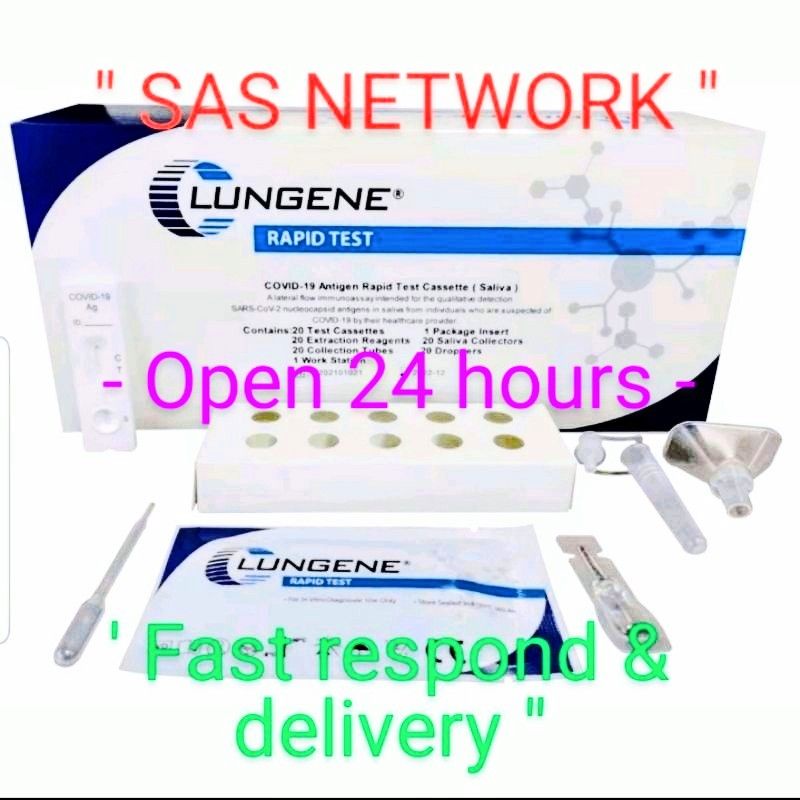 Jual Open Hours Antigen Saliva Air Liur Clungene Or Lungene Bos Set Packing Pakai