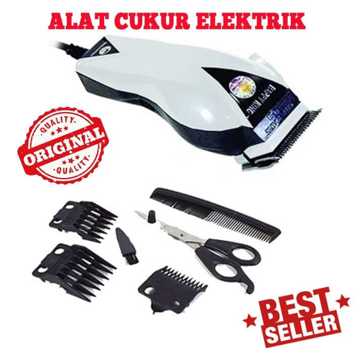 Mesin Cukur Listrik Happy King HK 900 Sistem Charger Alat Cukur Potong Rambut Jenggot Kumis