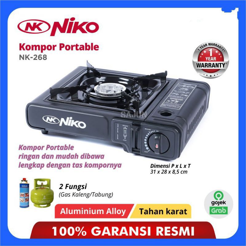 Paket  ,  Bulgogi Pan 32CM , Alat Panggang BBQ + Tutup Kaca + Kompor Portable Niko