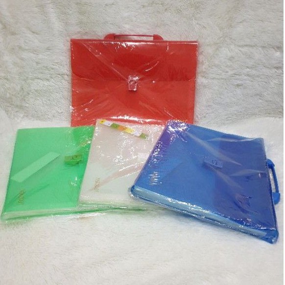 

Expanding File/Map Plastik Dokumen Odner File Tengteng Clear