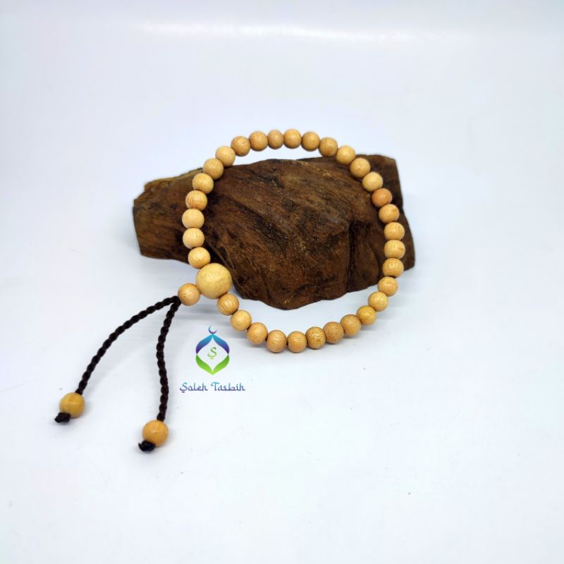 GELANG KAYU BIDARA Size 6mm Dan 8mm_ORIGINAL