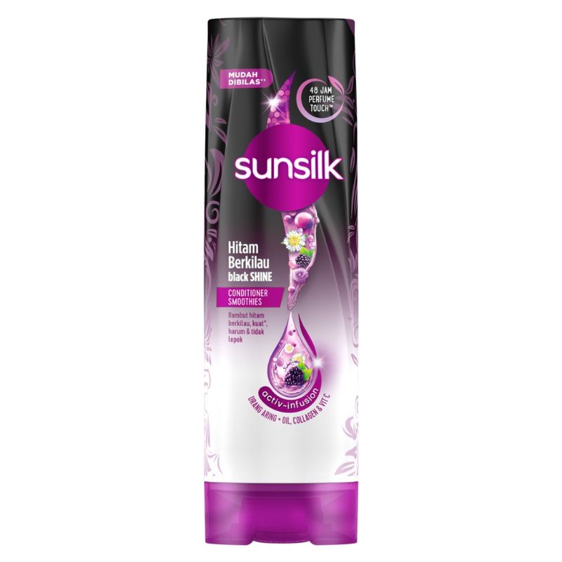 Sunsilk kondisioner Black Shine 160ml Conditioner 160 ml Kemasan Lama 170ml