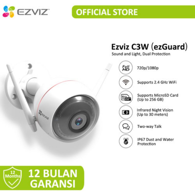 CCTV Ezviz Husky Air 1080p C3W FHD