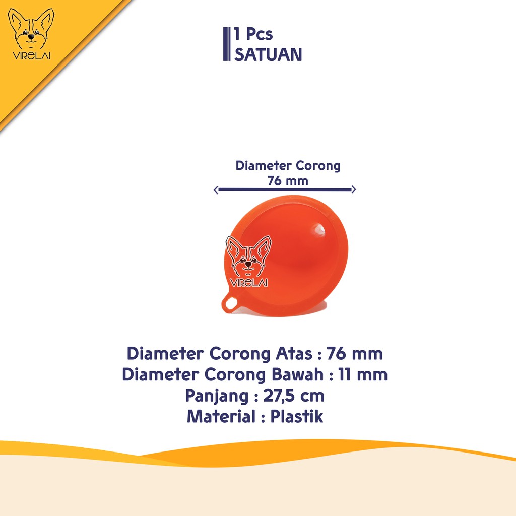 Corong Belalai Oil 145 mm / Corong Hopkins Oli Model Panjang