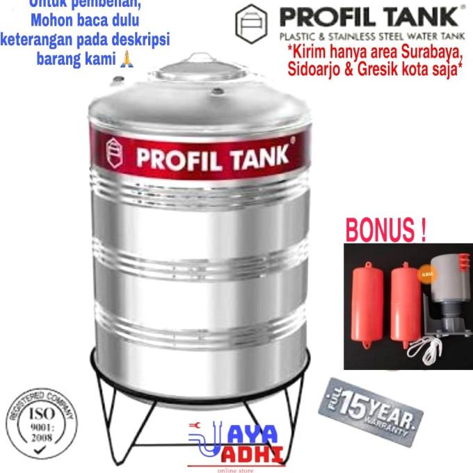 #@#@#@#@] Tangki / Tandon Air Stainless Profil Tank PS 550