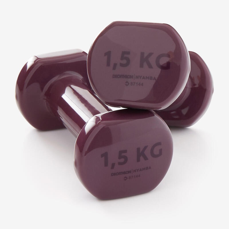 NYAMBA Dumbel Pilates Berat 1.5 kg Twin Pack Isi 2