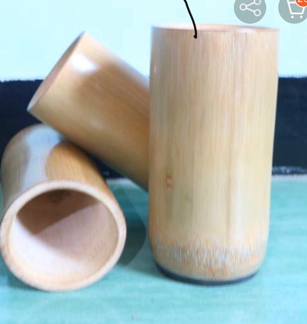 Gelas Bambu Gelas Minum Kopi Teh Gelas Cafe Gelas Unik Mug Bambu Eco Gift Product Gelas Natural