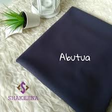 Pasmina Plisket / Pleated Shawl Plisket Duyung-abu tua